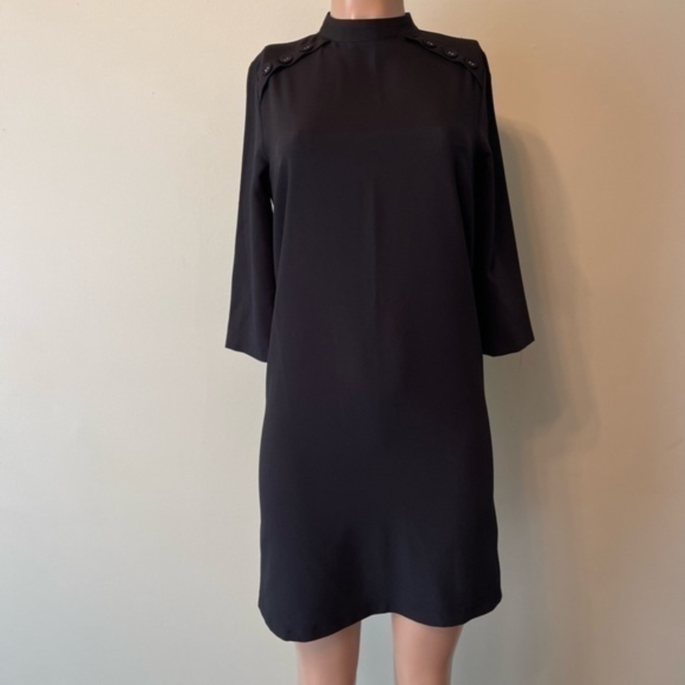 Papaya Black Dress